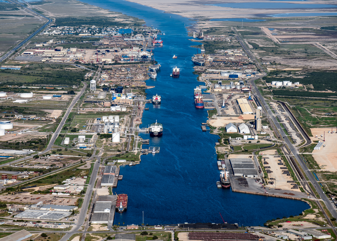 Port of Brownsville ship channel